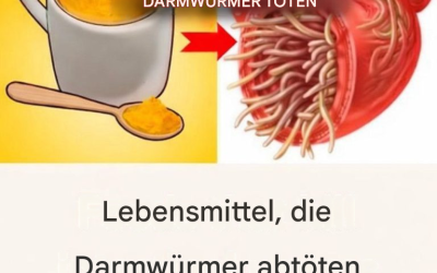 7 Lebensmittel, die Darmwürmer abtöten