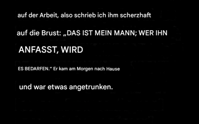 Die Botschaft auf der Brust meines Mannes führt zu einer schockierenden Entdeckung.
