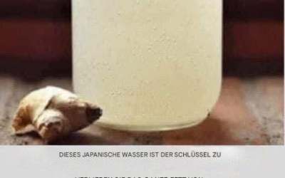 Ingwerwasser: das gesündeste Getränk zur Fettverbrennung an Bauch, Hals, Armen, Rücken und Oberschenkeln!