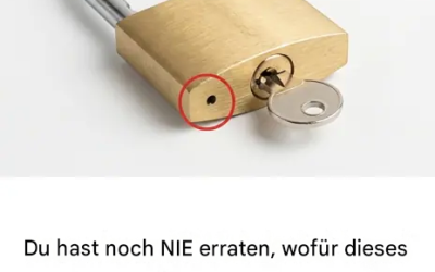 Wozu dient das kleine Loch in Vorhängeschlössern? Entdecken Sie seine wahre Funktion.