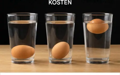 5 Möglichkeiten, die Frische von Eiern zu überprüfen