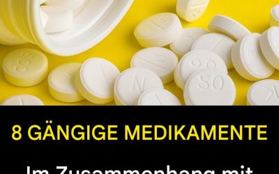 8 häufige Medikamente im Zusammenhang mit Gedächtnisproblemen