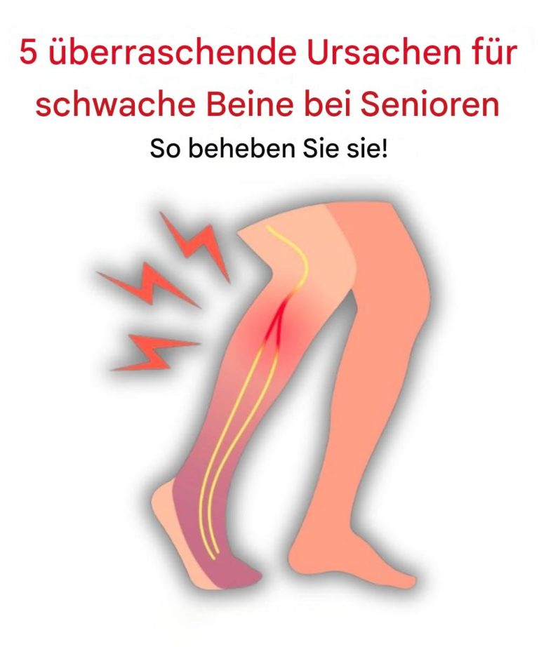 5 überraschende Ursachen für schwache Beine bei Senioren – und wie man sie behebt!