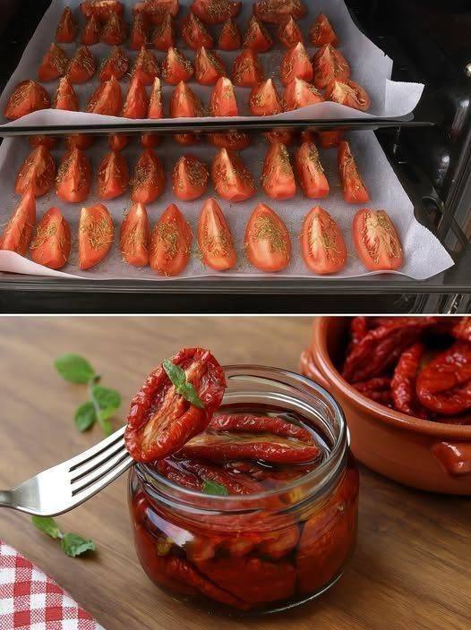 Wenn Sie Tomaten auf diese Weise zubereiten, können Sie sie den ganzen Winter über haltbar machen: genial! | Kein Essig oder Wasser nötig!