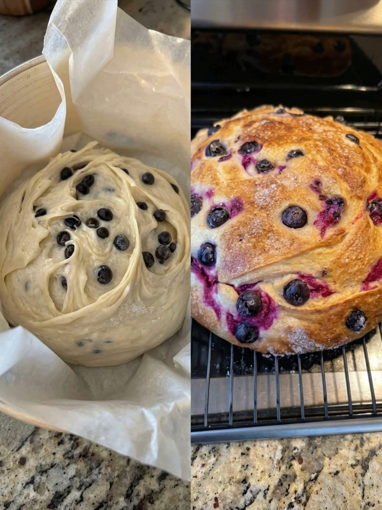 Blaubeer-Frischkäse-Kuchen