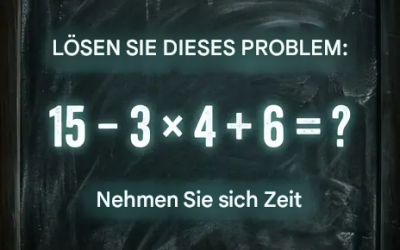 Komplexes mathematisches Problem: Können Sie es fehlerfrei lösen?