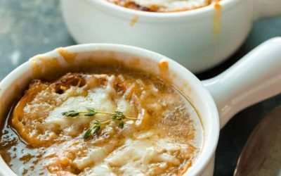 Rezept für französische Zwiebelsuppe