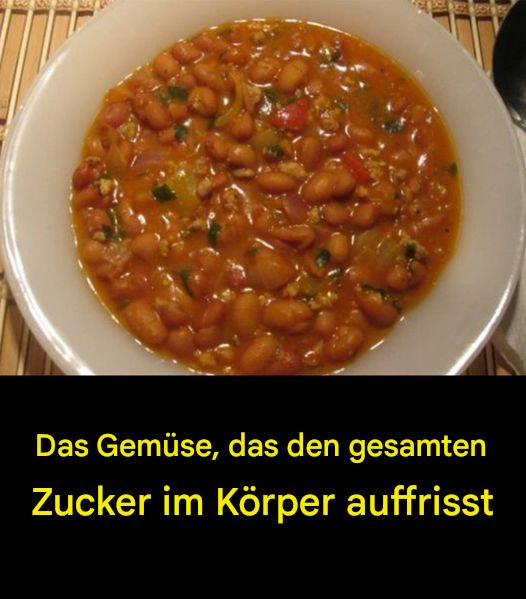 Das Gemüse, das den gesamten Zucker im Körper auffrisst. Es ist der gewaltige Feind von Diabetes.