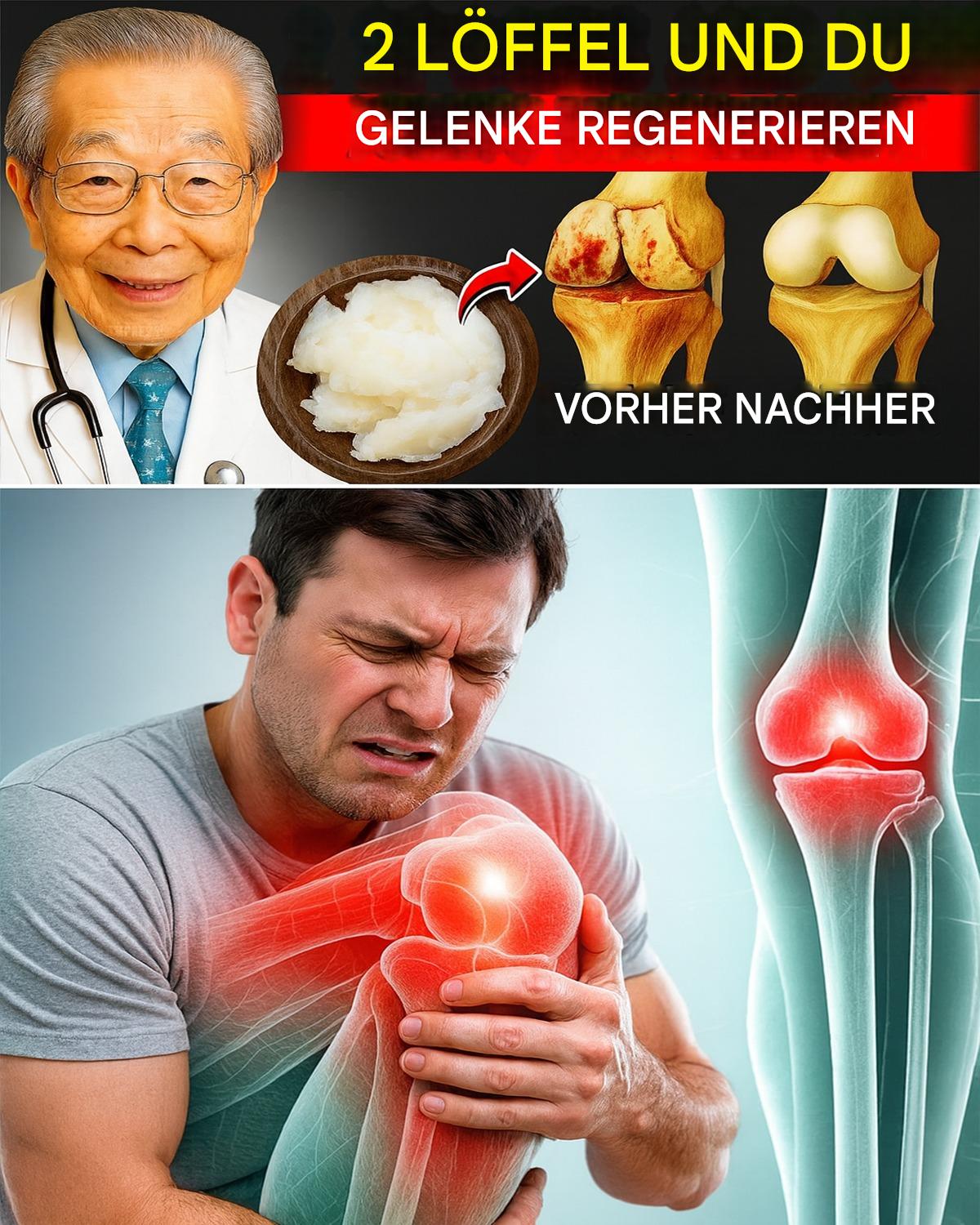 2 Löffel pro Tag können die Gesundheit der Gelenke auf natürliche Weise unterstützen