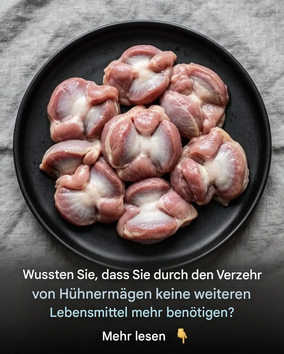 Wussten Sie schon? Hühnermägen sind eine konzentrierte Nährstoffquelle, die Sie unbedingt entdecken sollten!