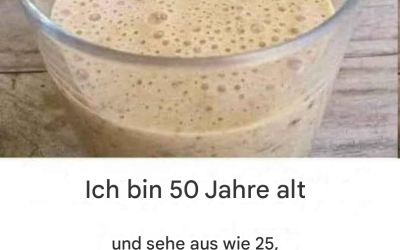 Ich bin 50 und habe den Körper einer 25-Jährigen – dank dieses Smoothies, den ich jeden Morgen trinke.