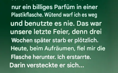 Ich dachte, sein einfaches Geburtstagsgeschenk bedeute nicht viel – bis ich seine wahre Bedeutung entdeckte.