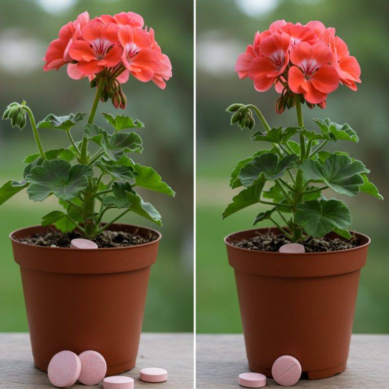 Eine einzige Tablette genügt, um jede Blume im Haus zum Blühen zu bringen: Sie erwacht sofort zum Leben.