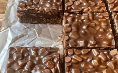 Schokoladen-Crunch-Riegel von Grund auf