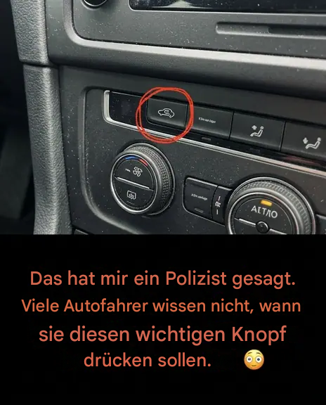 Die verborgene Rolle der Umlufttaste in Ihrem Fahrerlebnis
