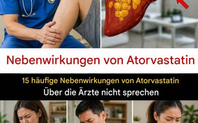 Nebenwirkungen von Atorvastatin, die Sie vielleicht ignorieren? Versteckte Risiken, die Senioren kennen sollten.