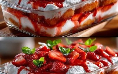 Erdbeer-Tiramisu ohne Backen