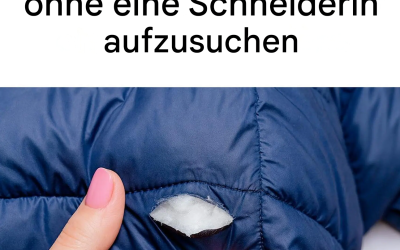 Wie man Löcher in Jacken repariert: schnelle und einfache Lösungen