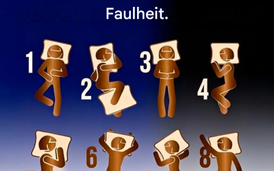 Verrät Ihre Schlafposition, ob Sie faul sind?