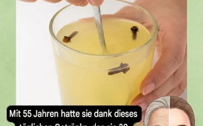 Kollagengetränk mit Zitrone und Nelken: Reduziert Falten und sorgt für strahlend schöne, makellose Haut