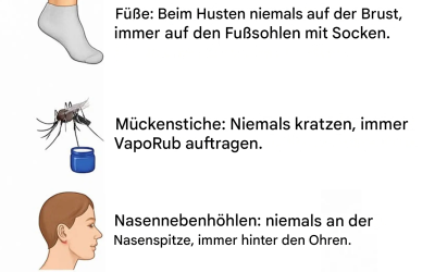 10 Anwendungsmöglichkeiten für VapoRub