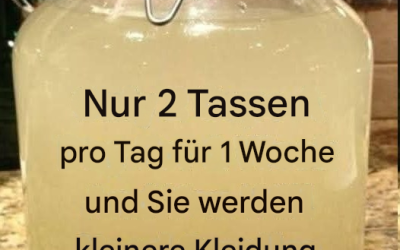 🍵 Ein gesundes Getränk, das die Gewichtsabnahme unterstützt – in Kombination mit den richtigen Gewohnheiten