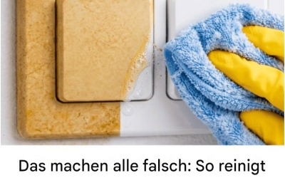 Das macht jeder falsch: So gelbt man Plastik richtig ein