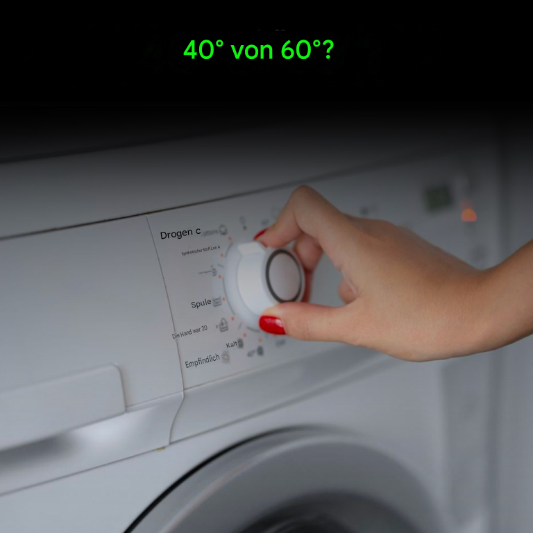 Das Geheimnis für einen erholsamen Schlaf und langlebige Wäsche: die richtige Waschtemperatur beherrschen.