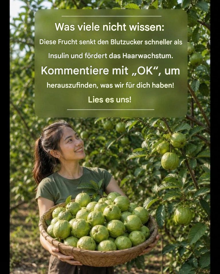 Was viele nicht wissen: Diese Frucht hilft, den Blutzuckerspiegel auszugleichen und fördert außerdem das Haarwachstum.