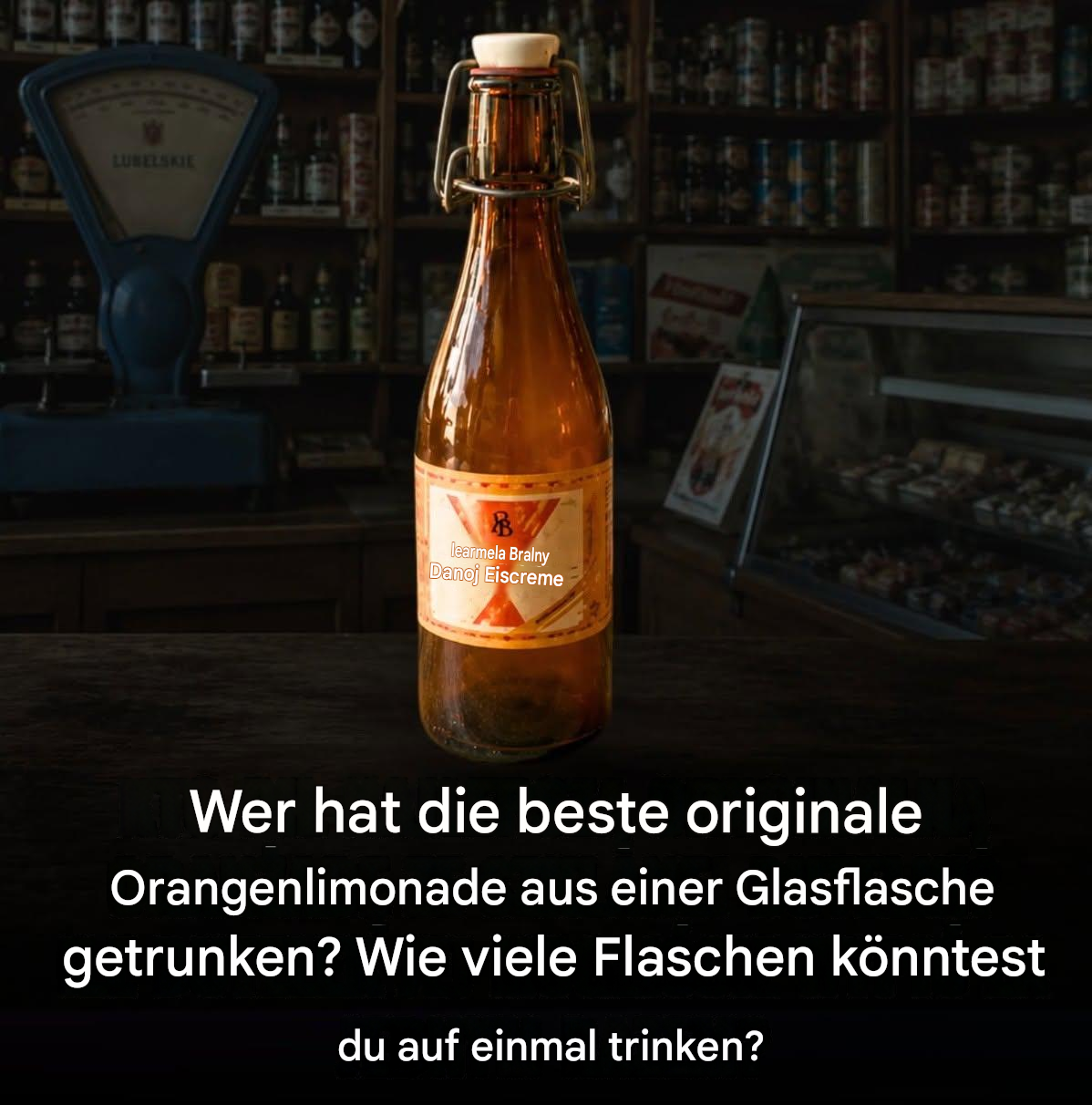 Orangenlimonade aus der Glasflasche – ein Geschmack der Kindheit, an den wir uns noch heute erinnern