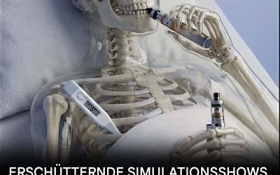 Die Kühlungssimulation zeigt die Auswirkungen des Rauchens und Dampfens.