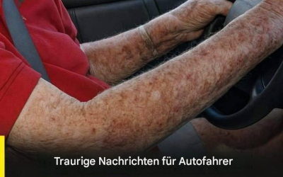 Fahrer über 70: Die neuen Anforderungen definieren das Autofahren neu (dritter Platz) Mehr dazu im ersten Kommentar