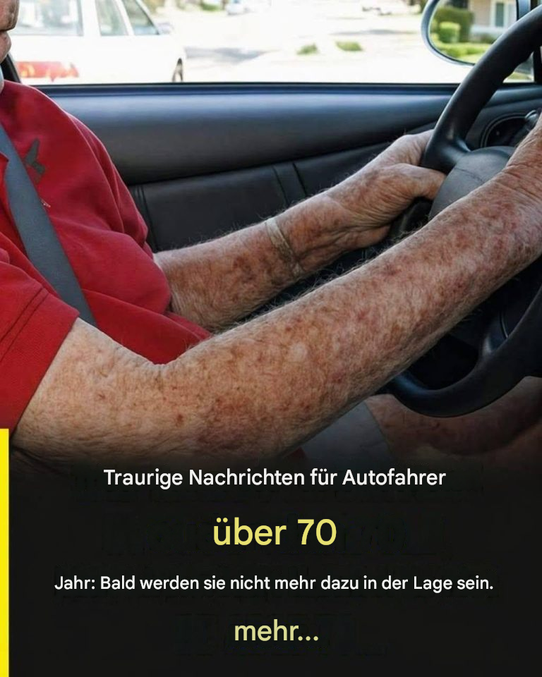 Fahrer über 70: Die neuen Anforderungen definieren das Autofahren neu (dritter Platz) Mehr dazu im ersten Kommentar