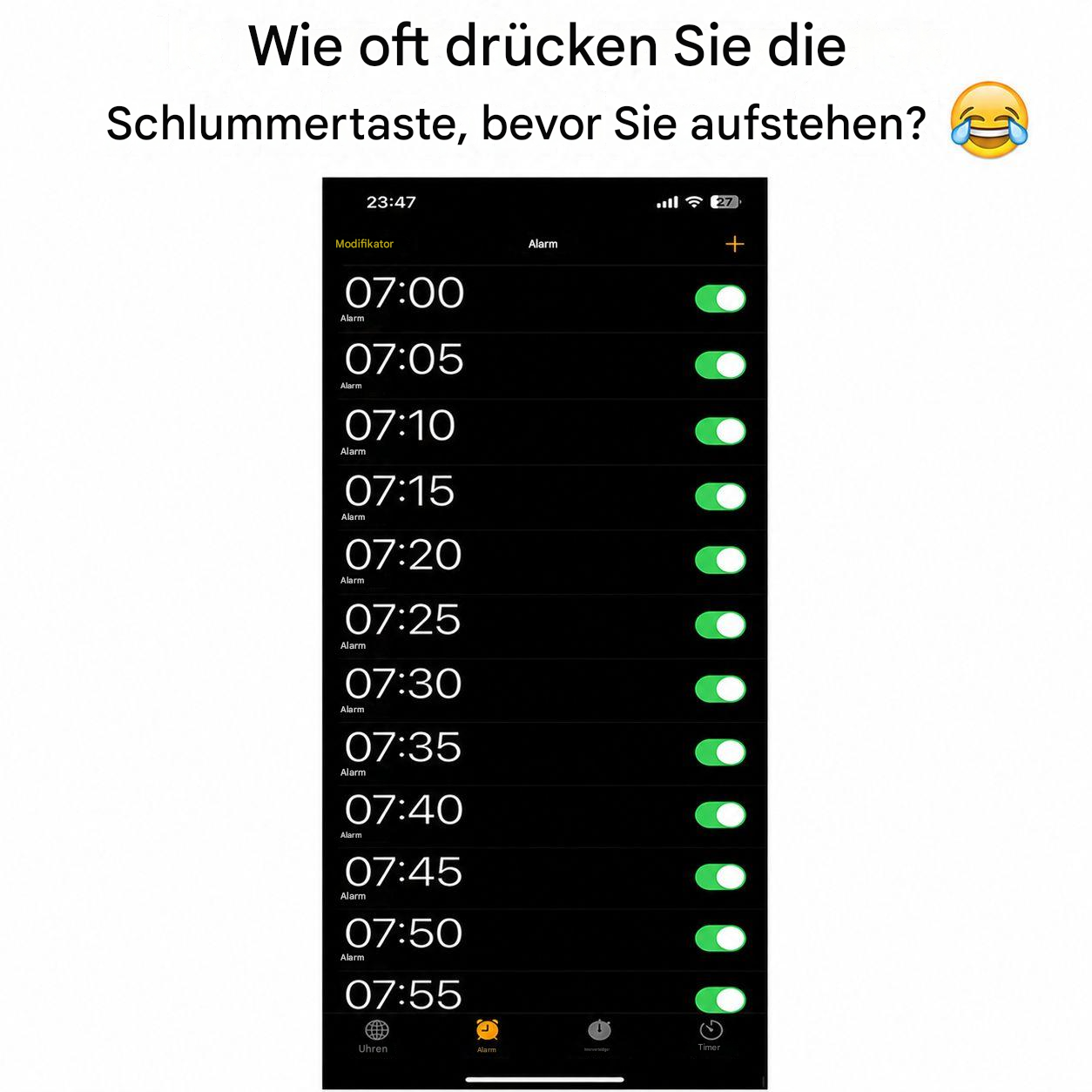 Seien wir ehrlich … Jeden Morgen ein psychologischer Kampf! Wer ist schuld? 😂 Entdecke unsere 5 wissenschaftlich erprobten Tipps gegen Morgenmüdigkeit – klicke einfach auf den Link in den Kommentaren 👇