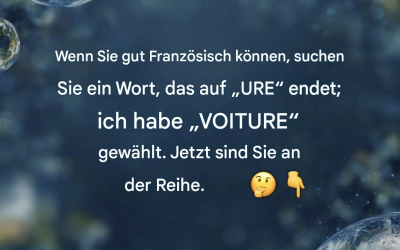 Sprachherausforderung: Wie gut beherrschen Sie Französisch? Klicken Sie auf den ersten Kommentar.
