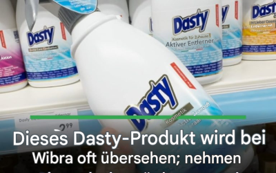 Dieses Dasty-Produkt wird bei Wibra oft übersehen; greifen Sie beim nächsten Mal zu!