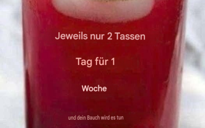 Das wirksamste Getränk zur Fettverbrennung (5,5 kg in 3 Tagen)