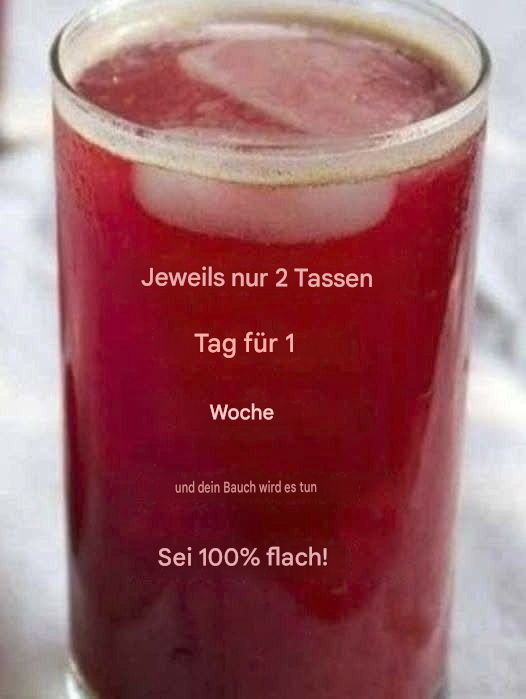 Das wirksamste Getränk zur Fettverbrennung (5,5 kg in 3 Tagen)