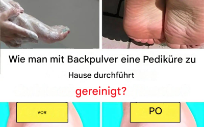 Gönnen Sie sich eine Pediküre wie im Spa – mit einem Küchenprodukt: Natron.