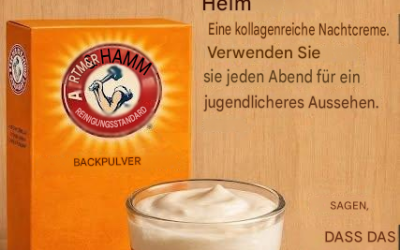 Selbstgemachte Natron- und Maisstärkecreme: Ein natürlicher Weg zu glatter und reiner Haut