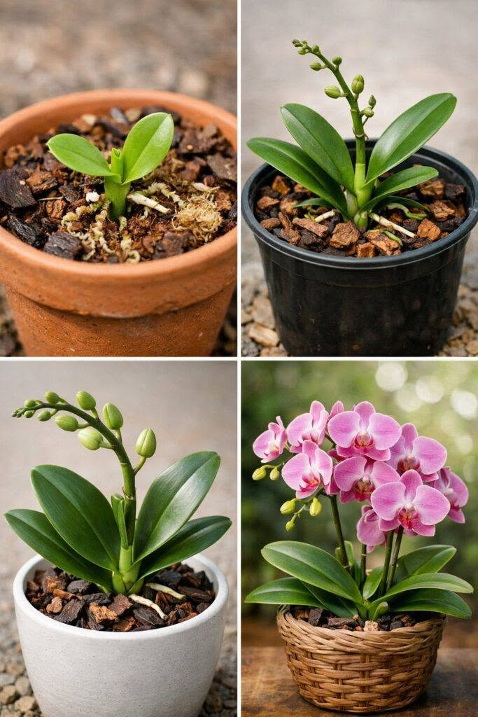 Mit 1 Teelöffel bestreuen! Plötzlich entwickelte die Orchidee 1001 Wurzeln und blühte mit wunderschönen Blüten.
