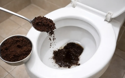 Zwei Löffel Kaffeesatz in der Toilette: Das ist der neue Haushaltstrick, aber funktioniert er wirklich?