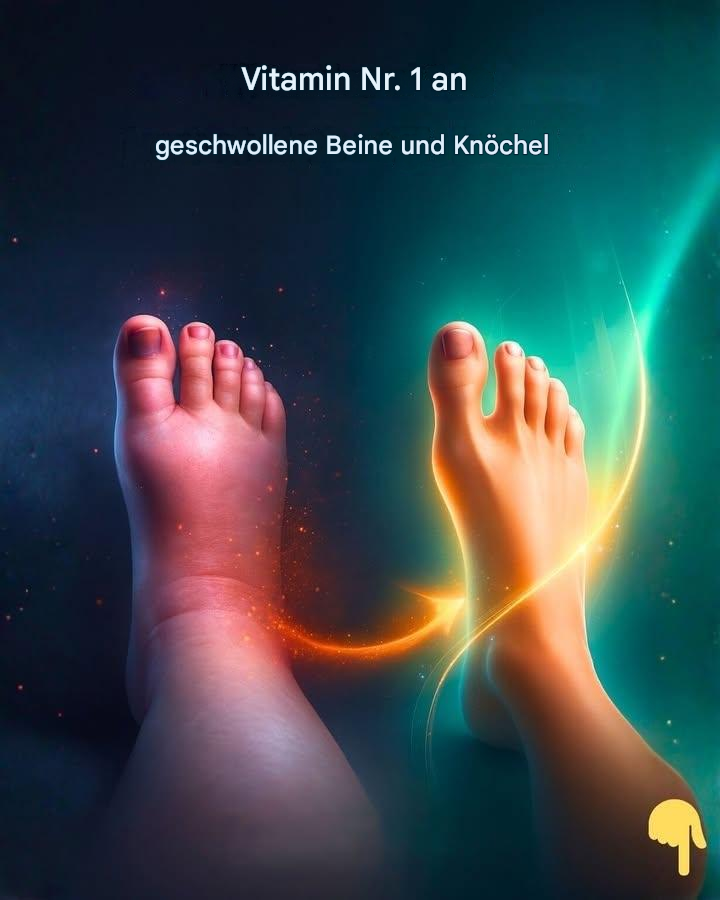 Vitamin Nr. 1 bei geschwollenen Beinen und Knöcheln