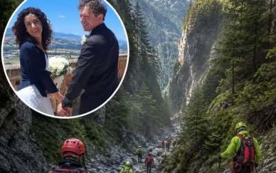 😱 Paar in den Dolomiten wiedervereint: “Ein… hat uns das Leben gerettet.”