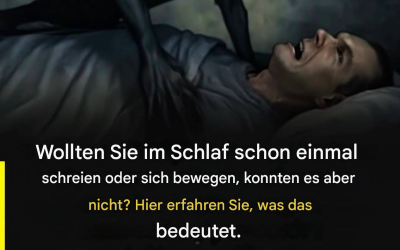 Das Rätsel der nächtlichen Unbeweglichkeit: wenn der Körper sich weigert zu gehorchen