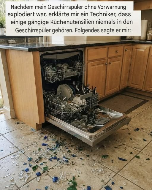 18 Dinge, die Sie niemals in den Geschirrspüler geben sollten (auch wenn die Versuchung groß ist)