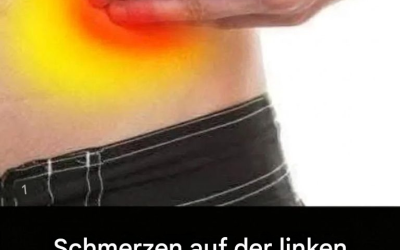 Schmerzen auf der linken Körperseite: Was könnte das bedeuten?