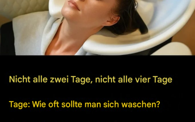 So oft sollten Sie Ihre Haare laut einem Dermatologen waschen.