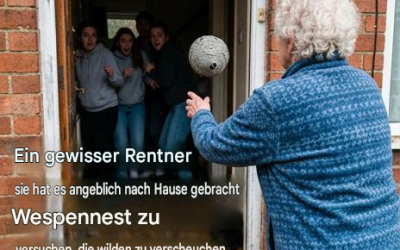 Spanien: Rentnerin wirft Wespennest in ihr Haus, um Mieter zu vertreiben