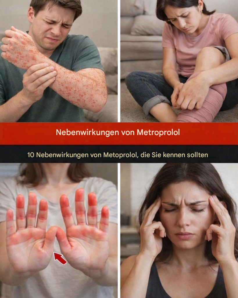 10 Nebenwirkungen von Metoprolol, über die Ihr Arzt Ihnen nichts sagen wird